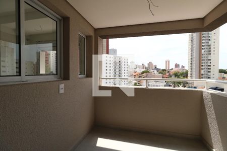 Varanda da Sala de apartamento à venda com 2 quartos, 57m² em Jardim Bela Vista, Santo André