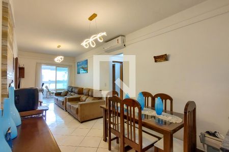 Sala de apartamento para alugar com 2 quartos, 88m² em Canto do Forte, Praia Grande