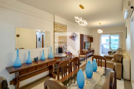 Sala de apartamento para alugar com 2 quartos, 88m² em Canto do Forte, Praia Grande