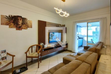 Sala de apartamento para alugar com 2 quartos, 88m² em Canto do Forte, Praia Grande