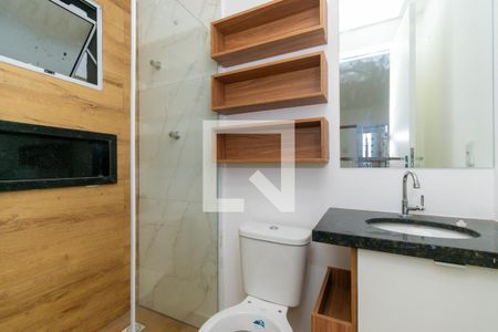 Banheiro de kitnet/studio para alugar com 1 quarto, 24m² em Vila Formosa, São Paulo