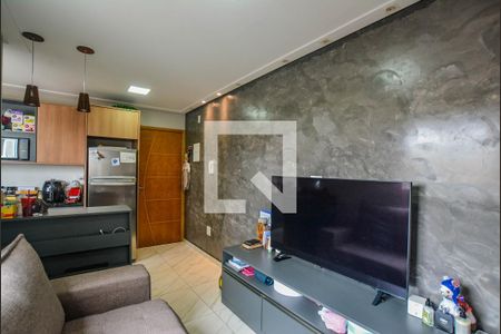 Sala de apartamento para alugar com 2 quartos, 98m² em Jardim do Estádio, Santo André