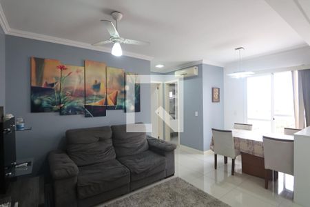 Sala/Cozinha de apartamento para alugar com 2 quartos, 55m² em Fátima, Canoas