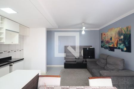 Sala/Cozinha de apartamento para alugar com 2 quartos, 55m² em Fátima, Canoas