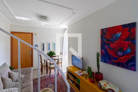 Sala  de apartamento à venda com 2 quartos, 120m² em Parque Turistas, Contagem