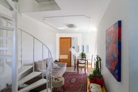 Sala  de apartamento à venda com 2 quartos, 120m² em Parque Turistas, Contagem