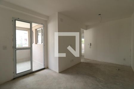 Sala de apartamento à venda com 2 quartos, 57m² em Jardim Bela Vista, Santo André