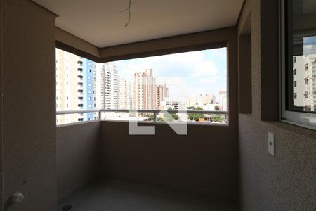 Varanda da Sala de apartamento à venda com 2 quartos, 57m² em Jardim Bela Vista, Santo André