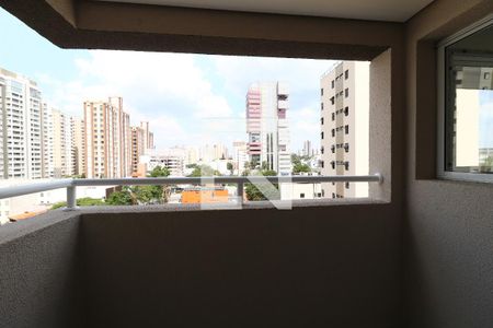 Varanda da Sala de apartamento à venda com 2 quartos, 57m² em Jardim Bela Vista, Santo André