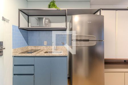 Cozinha de kitnet/studio para alugar com 1 quarto, 30m² em Campos Elíseos, São Paulo