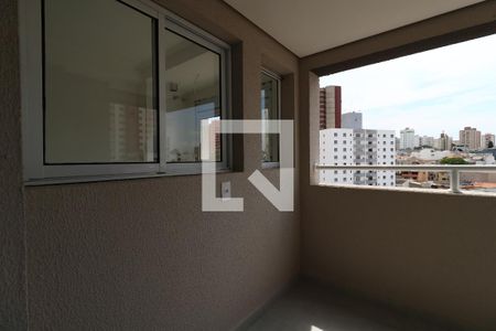 Varanda da Sala de apartamento à venda com 2 quartos, 57m² em Jardim Bela Vista, Santo André