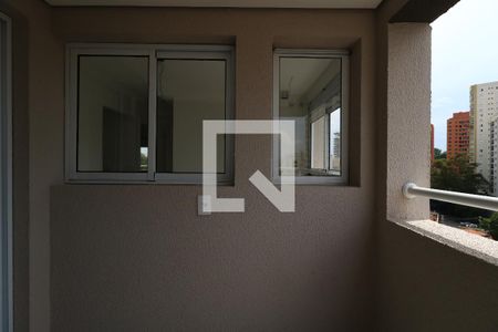 Varanda da Sala de apartamento à venda com 2 quartos, 57m² em Jardim Bela Vista, Santo André