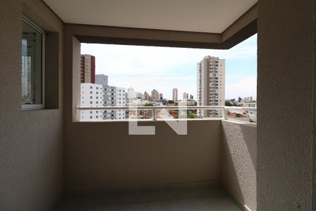 Varanda da Sala de apartamento à venda com 2 quartos, 57m² em Jardim Bela Vista, Santo André