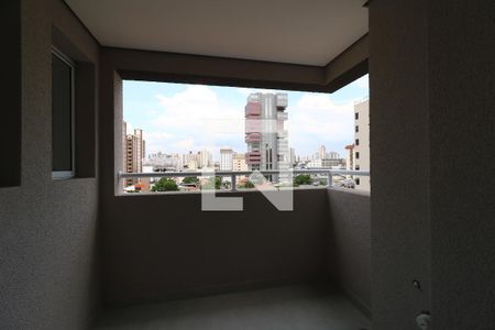 Varanda da Sala de apartamento à venda com 2 quartos, 57m² em Jardim Bela Vista, Santo André