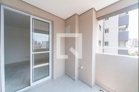 Varanda da Sala de apartamento à venda com 2 quartos, 57m² em Jardim Bela Vista, Santo André