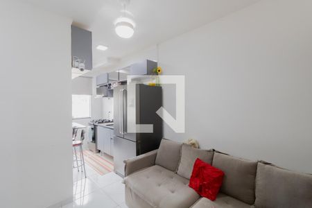 Sala e Cozinha  de apartamento à venda com 2 quartos, 37m² em Parada Xv de Novembro, São Paulo