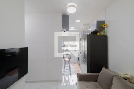 Sala e Cozinha  de apartamento à venda com 2 quartos, 37m² em Parada Xv de Novembro, São Paulo