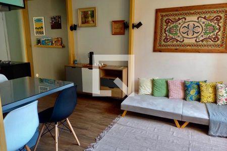 Sala de apartamento à venda com 1 quarto, 51m² em Copacabana, Rio de Janeiro