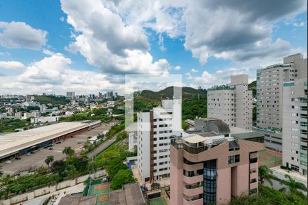 Varanda da Sala de apartamento para alugar com 3 quartos, 106m² em Buritis, Belo Horizonte