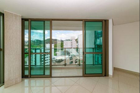 Varanda da Sala de apartamento para alugar com 3 quartos, 106m² em Buritis, Belo Horizonte