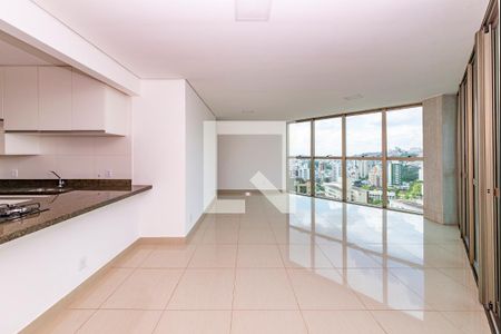 Sala de apartamento para alugar com 3 quartos, 106m² em Buritis, Belo Horizonte