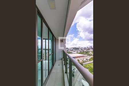 Varanda da Sala de apartamento para alugar com 3 quartos, 106m² em Buritis, Belo Horizonte