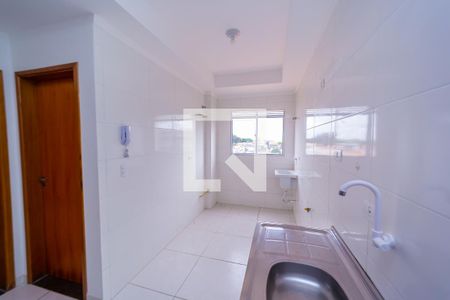 Cozinha e Área de Serviço de apartamento à venda com 2 quartos, 39m² em Vila Nhocuné, São Paulo