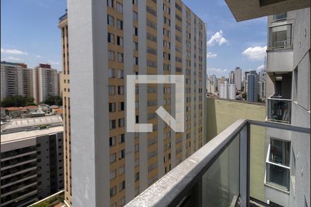 sacada de apartamento à venda com 1 quarto, 25m² em Aclimação, São Paulo