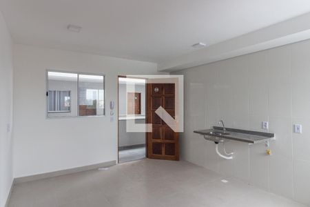 Sala-Cozinha de apartamento para alugar com 2 quartos, 42m² em Vila Taquari, São Paulo