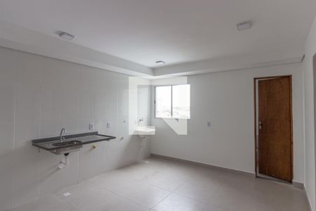 Sala-Cozinha de apartamento para alugar com 2 quartos, 42m² em Vila Taquari, São Paulo