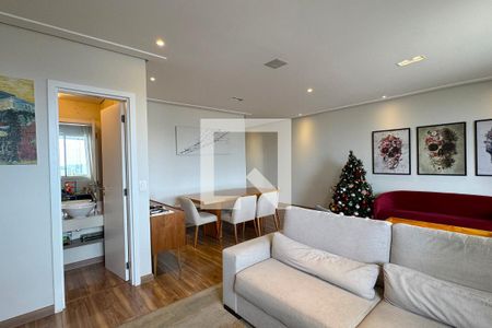 Sala de apartamento à venda com 3 quartos, 122m² em Tamboré, Santana de Parnaíba