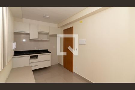 Sala/Cozinha de apartamento para alugar com 2 quartos, 32m² em Vila Guilhermina, São Paulo