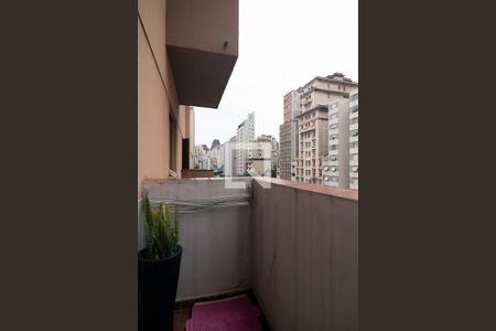 Varanda de apartamento à venda com 1 quarto, 36m² em Bela Vista, São Paulo