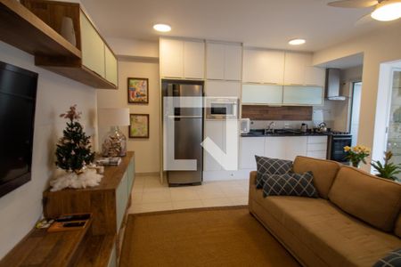 Sala de apartamento para alugar com 1 quarto, 51m² em Campo Belo, São Paulo