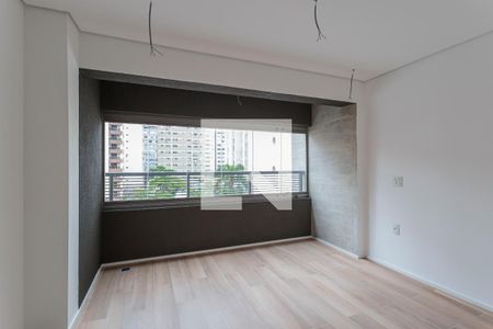 Sala/Quarto de kitnet/studio para alugar com 1 quarto, 27m² em Itaim Bibi, São Paulo