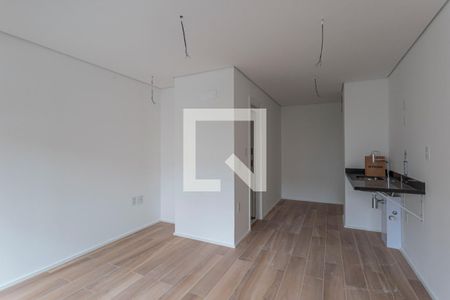 Sala/Quarto de kitnet/studio para alugar com 1 quarto, 27m² em Itaim Bibi, São Paulo