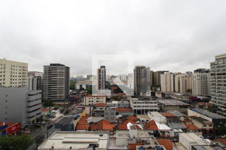 Vista da Sala de kitnet/studio para alugar com 1 quarto, 29m² em Moema, São Paulo