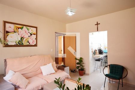 Sala de apartamento à venda com 3 quartos, 73m² em Sagrada Família, Belo Horizonte