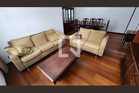 Sala de apartamento para alugar com 3 quartos, 111m² em Marapé, Santos