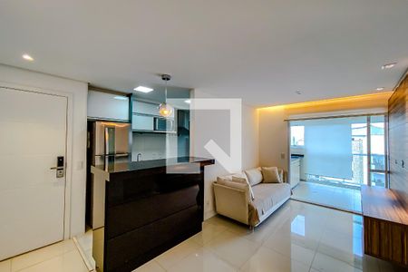 Sala de apartamento para alugar com 1 quarto, 53m² em Vila Regente Feijó, São Paulo