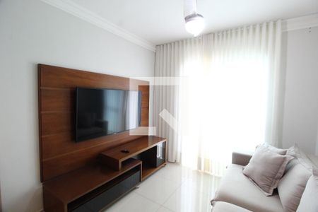 Sala de apartamento para alugar com 3 quartos, 82m² em Santa Mônica, Uberlândia