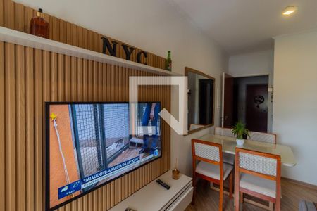 Sala  de apartamento à venda com 2 quartos, 47m² em Santo Amaro, São Paulo