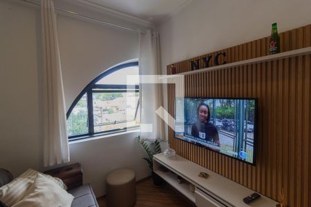 Sala  de apartamento à venda com 2 quartos, 47m² em Santo Amaro, São Paulo