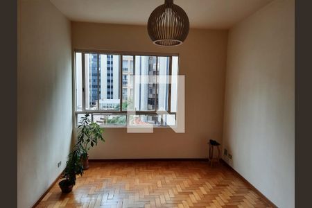 Sala de apartamento para alugar com 2 quartos, 75m² em Cidade Monções, São Paulo