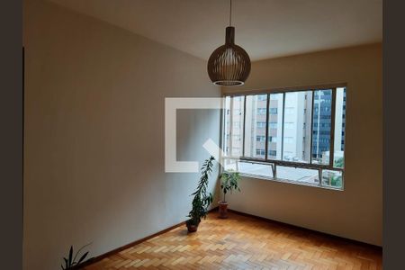 Sala de apartamento para alugar com 2 quartos, 75m² em Cidade Monções, São Paulo