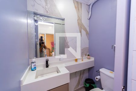 Lavabo de casa de condomínio à venda com 2 quartos, 72m² em Jardim Danfer, São Paulo