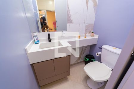 Lavabo de casa de condomínio à venda com 2 quartos, 72m² em Jardim Danfer, São Paulo