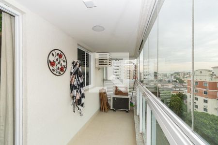 Varanda da Sala de apartamento para alugar com 3 quartos, 80m² em Irajá, Rio de Janeiro