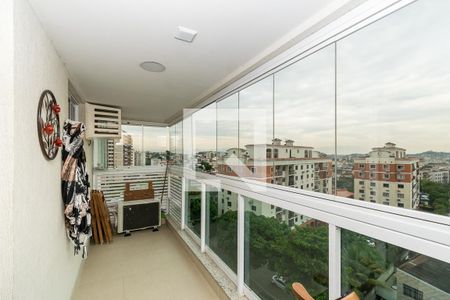 Varanda da Sala de apartamento para alugar com 3 quartos, 80m² em Irajá, Rio de Janeiro