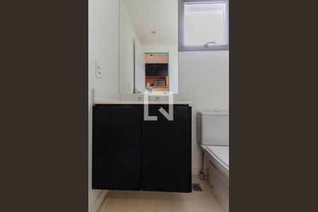 Banheiro de kitnet/studio para alugar com 1 quarto, 25m² em Ipiranga, São Paulo